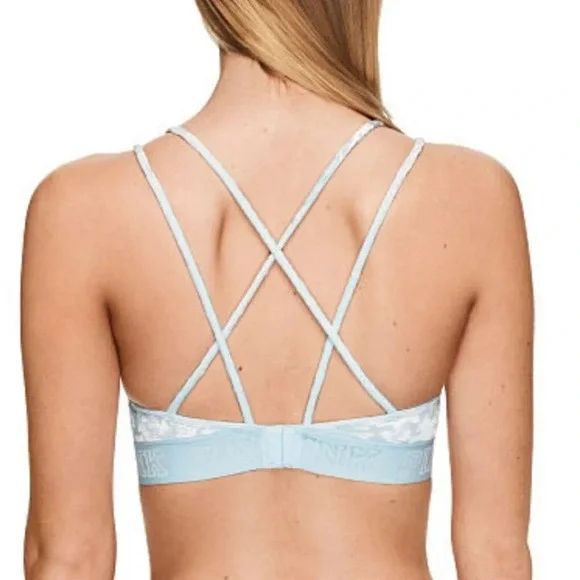 Rare Color New PINK Victoria’s Secret Unlined Velvet Bralette - Picture 2 of 12